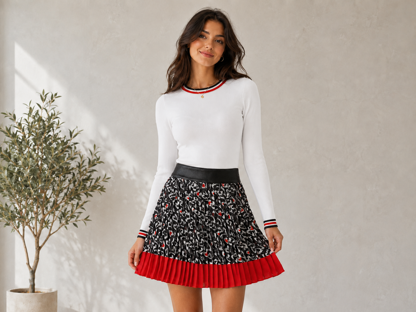 22 Maggio Pleated Skirt