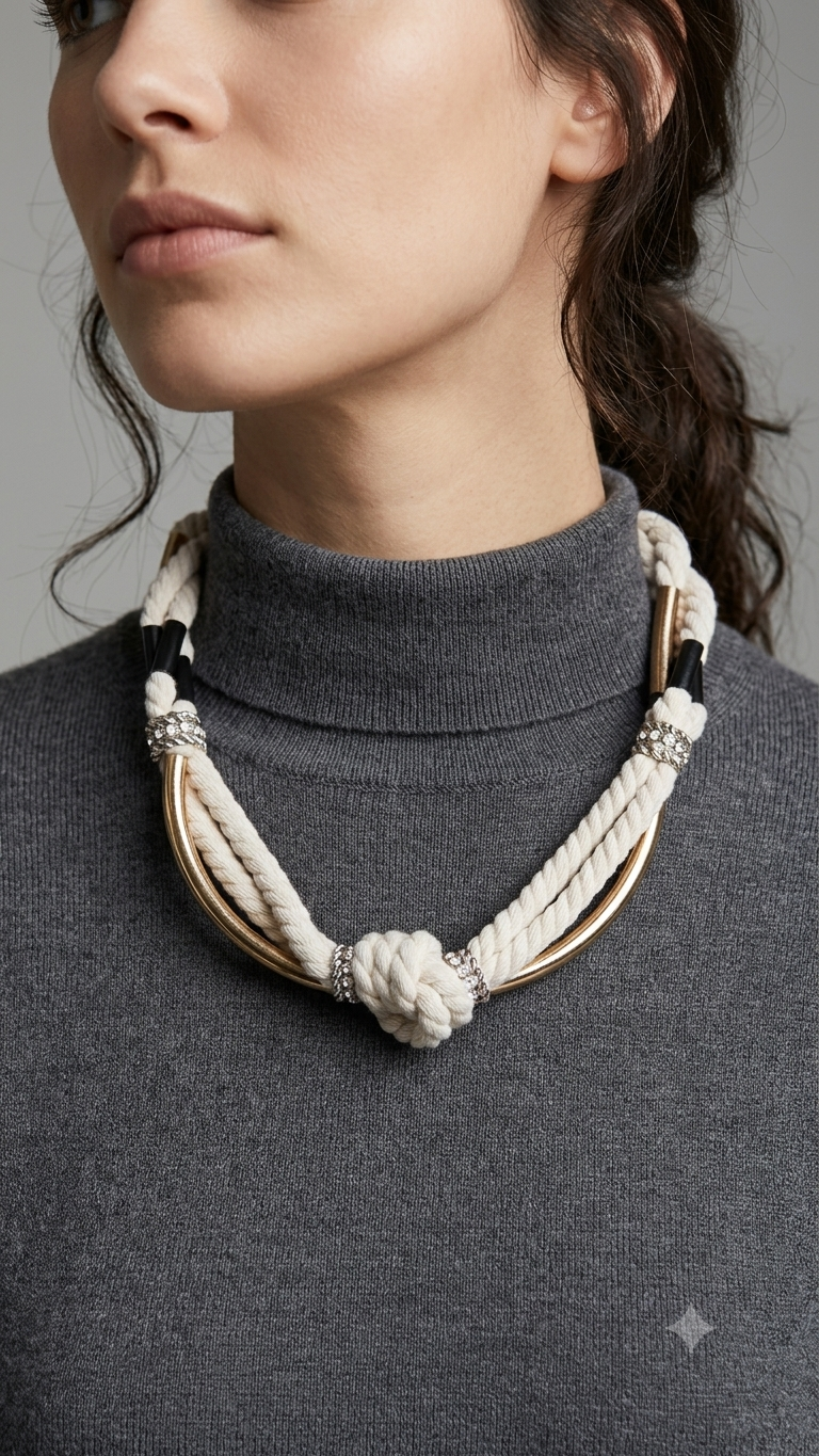 Rope Choker Necklace